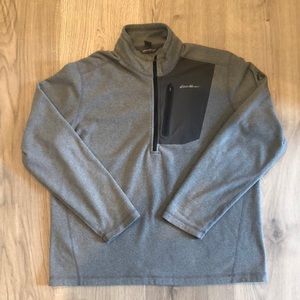 Eddie Bauer Men’s Fleece Quarter Zip